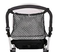 Organizer per passeggino - Mesh Pram Bag Passeggino | Borsa a rete sul passeggino posteriore | Utilizzato come borsa per il trasporto | Tasche in rete regolabili -Snack -Contenitore per passeggiate