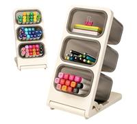 Organizer per penne - contenitore , porta cancelleria da | Organizer per penne da scrivania, contenitore salvaspazio, divisorio multiplo, porta cancelleria per matite