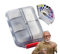 Organizer Per Pillole Compatta Pratica Leggera Portatile