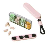 Organizer per pillole medicinali - | portapillole organizer contenitore medicina con scomparti multipli supporto per tablet portatile | per uso quotidiano viaggio di lavoro campeggio