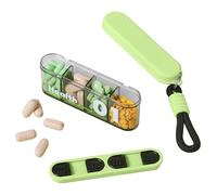 Organizer Per Pillole: Organizer Per Tablet A Scomparti Multipli | Porta Farmaci Ṕer PC In ABS PP, P̀er Pillole Da Campeggio P̃er Viaggi Giornalieri, Vacanze Lavorative, Ṕ̄ér La Conservazion