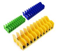 Organizer per pinze, 3 pezzi, organizer per pinze e taglierine, organizer per cassetti con 10 scomparti, design allungabile, adatto per cassetti di altezza 7,6 cm, per cacciaviti, chiavi, martello