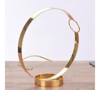 Organizer per portabottiglie in metallo a forma di sfera per la decorazione