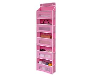 Organizer per porte | Supporto a 5 ripiani con capacità di carico 20 kg | Organizer appeso alla porta, per armadio, camera da, camera dei bambini, bagno, dispensa, cucina, dormitorio, lavanderia