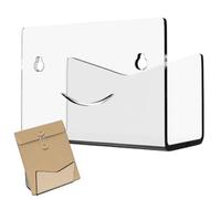 Organizer per posta da scrivania, in acrilico, con montaggio a parete, per casa, appartamento, casale, dormitorio, studio, soggiorno, camera da