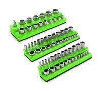 Organizer per prese metriche per unità da 1/2 3/8 e 1/4 pollici Materiali resistenti alla corrosione Organizzatori
