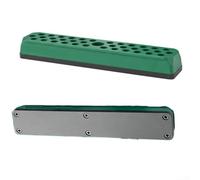 Organizer per punte esagonali per cacciavite da 1/4", vassoio portaoggetti a 36 fori, custodia verde per officina, garage