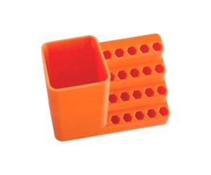 Organizer per punte esagonali, per riporre le teste del cacciavite, per garage, cantine, falegnami, officine di riparazione