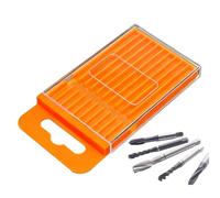 organizer per punte, portatile, estraibile, per piccole parti, organizer per punte da trapano, per garage, officina, progetti fai da te, strumenti, rubinetti, piccole parti