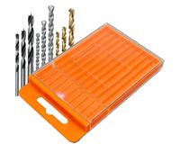 organizer per punte, portatile, estraibile, per piccole parti, organizer per punte da trapano, per garage, officina, progetti fai da te, strumenti, rubinetti, piccole parti
