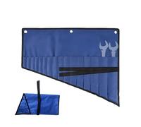 Organizer Per Rotoli Di Chiavi - Portautensili Per Carichi Pesanti, Multitasche, Fasce Elastiche Di Ritenzione | Compatta Per Kit Di Attrezzi Per Meccanici, Elettricisti, Tecnici, Ri