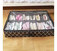 Organizer Per Scarpe In Tessuto Da Conservare Sotto Il Letto NUOVO