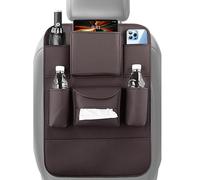 Organizer per sedile posteriore auto, organizer per sedile posteriore per bambini, borsa multifunzione per auto, protezione per sedile posteriore del veicolo, tappetino anti-calci per bambini