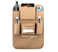 Organizer per sedile posteriore auto, organizer per sedile posteriore per bambini, borsa multifunzione per auto, protezione per sedile posteriore del veicolo, tappetino anti-calci per bambini