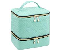 Organizer Per Smalti Per Unghie - Borsa Per Kit Per Unghie A 2 Strati | Conservazione Dello Smalto Per Unghie | Borsa Per Unghie | Organizer Per Borsa Per Unghie | Borsa Per Smalti | Organizzatore Di