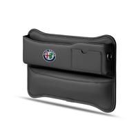 Organizer per spazi Vuoti per seggiolino Auto Borsa per detriti in Pelle PU Gadget Borsa Tasca Laterale per Sedile Scatola portaoggetti con Fessura Borsa per detriti per Alfa Romeo Giulia Stelvio