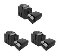 Organizer per stoviglie da campeggio 2 pezzi con borsa in feltro e divisori per cucina e roulotte