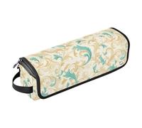 Organizer per strumenti per capelli 2 in 1 con tappetino resistente al calore, borsa da viaggio organizer per utensili caldi e accessori per la cura dei capelli, custodia per donne