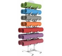 Organizer per tappetino da yoga per rullo in schiuma e accessori | Organizer per tappetino da yoga con rullo in schiuma, perfetto per allenamenti a casa e pratica di yoga efficiente