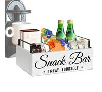 Organizer per tè e caffè, supporto per agitatore, contenitore per bevande da banco, hub di accesso per condimenti, rack modulare per il di controllo degli ingranaggi, set di soluzioni di