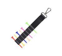 Organizer per tee in pelle PU - da golf portatili, di piccole dimensioni, resistente supporto per una facile conservazione, pratica borsa per attrezzatura da golf, PU di alta qualità con