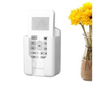 Organizer per telecomando Montaggio a parete, contenitore portaoggetti senza fori, versatile contenitore da parete per telecomandi, telefono, pettine, penne, organizer per cassetti autoadesivi per