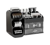 Organizer per trucchi con cassetti per vanità, spaziosa vetrina per cosmetici, soluzione perfetta per la tua custodia da viaggio essenziale