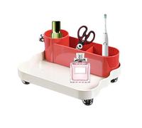 Organizer per trucchi da scrivania, con design diviso, per la casa, la camera da, il bancone, la camera da, il dormitorio, lo studio