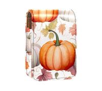 Organizer per trucco,custodia per rossetto per trucco per mini borsa da viaggio esterna,Modello di zucca autunnale