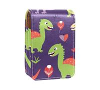 Organizer per trucco,custodia per rossetto per trucco per mini borsa da viaggio esterna,mostro dei cartoni animati di dinosauro