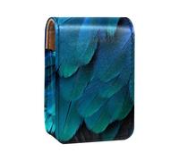 Organizer per trucco,custodia per rossetto per trucco per mini borsa da viaggio esterna,struttura animale della piuma dell'aquila