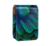 Organizer per trucco,custodia per rossetto per trucco per mini borsa da viaggio esterna,struttura animale della piuma dell'aquila