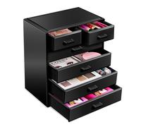 Organizer per trucco in acrilico Sorbus - Custodia per organizzare e conservare cosmetici, trucchi e gioielli - Grande organizer per trucco per b