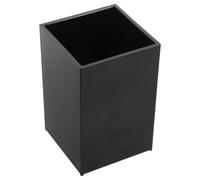 Organizer per Unghie Nero in Plastica per Tavolo Salone | Strumenti Nail Art e Extension Ciglia, Superficie Liscia senza Giunzioni, per Carrello Estetista