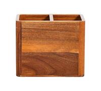 Organizer per utensili da cucina | Organizer per posate in legno, espositore per posate diviso, per la casa 'appartamento della festa tavolo da capanna di Natale in stile country