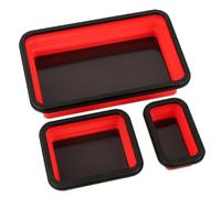 Organizer Per Utensili Meccanici: Vassoio Magnetico In Silicone, Set Pieghevole In Tre Dimensioni, Supporto Per Parti Hardware, Accessorio Per Riporre L'officina | Vassoio Portautensili Flessibile Con