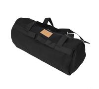 Organizer Picchetti per terra 35x15cm Spazio Nero Organizer Picchetti | Doppio per strato rinforzato, protegge lo zaino dai , previene la perdita dei picchetti, tessuto spesso(Black)