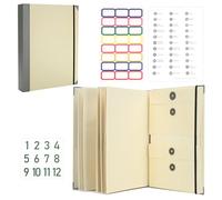 Organizer portadocumenti a libro, con scritta "If I Die Binder", raccoglitore di emergenza per la vita, cartella espandibile per salvare certificati, lettere, passaporti, documenti importanti per la