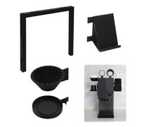 Organizer portaoggetti da scrivania, elegante supporto da scrivania per Cricut Bloom Studio filtri tazze accessori con espositore salvaspazio (nero)