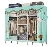 Organizer portatile per armadio, in metallo, pieghevole, divisorio, soluzione per affittare stanze e negozi