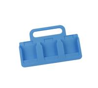 Organizer portatile per batteria da 18 V a 6 alloggiamenti, 9,8x2,4x6,5 pollici,