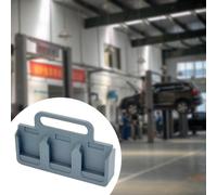 Organizer portatile per batteria da 18 V a 6 alloggiamenti, 9,8x2,4x6,5 pollici,