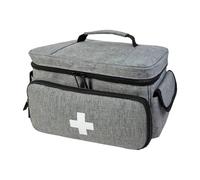 Organizer portatile per pillole, borsa da viaggio per farmacia, organizer per bottiglie di pillole, borsa per la salute domestica, borsa impermeabile per medicine per una facile organizzazione, borsa