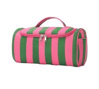 Organizer portatile per utensili per capelli con gancio per appenderlo, custodia da viaggio organizer per asciugacapelli di grande capacità, per ferro arricciacapelli e accessori, Verde Rosa Rosso