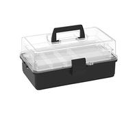 Organizer professionale per forniture artistiche, scatola resistente per artisti, studenti e tecnici delle unghie, astuccio versatile per un facile accesso e organizzazione