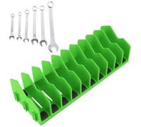 Organizer regolabile per pinze - Organizer per tagliapinze, robusto contenitore per pinze, organizer per 10 attrezzi con base in gomma antiscivolo, cassetta degli attrezzi