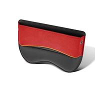 Organizer Riempitivo per Seggiolino Auto per Porsche 911 Carrera 991 996 997 Cabrio 992 911 Dakar, Scatola Portaoggetti Console per Auto Tasca Laterale Portaoggetti,E-Red