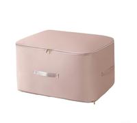 Organizer salvaspazio a compressione per biancheria da letto e vestiti stagionali, soluzione di stoccaggio, 52 x 42 x 60 cm (rosa)