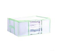 Organizer sigillato sottovuoto con scatola di supporto per vestiti, biancheria da letto e coperte, per traslochi viaggi o conservazione fuori stagione (XL)