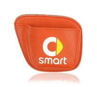 Organizer Tasca Laterale per Smart 453 451 Fortwo Forfour, Borsa Portaoggetti in Pelle per Sedili Auto, Portafoglio, Cellulari, Chiavi - Orang-e